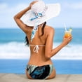 thumbnail image 5 of Crow Stylish Bikini Set with Detachable Sponge and Adjustable Strap, Two-Pack Swim Suits for Beach and Pool Parties, 5 of 6