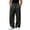 Dark Gray -AA01, variant on Sweatpants for Men Baggy Wide Leg Drawstring Waist Jogging Pants with Pockets Fall Winter Travel Lounge Sweat Pant Light Blue S
