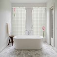 thumbnail image 4 of Pink Spring Floral Kitchen Curtain for Berdoom Living Room Cafe 72 Inch Length, Tulip Yellow Plaid Summer Botanical Tiers Curtains Light Filtering Drapes Window Treatment 2 Panels 52"Wx72"L, 4 of 8