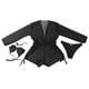 thumbnail image 1 of Conjunto de bikini de 3 piezas Nikou traje de baño negro M, 1 of 15