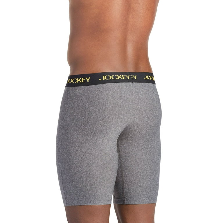Jockey men's underwear sport microfiber quad short on sale