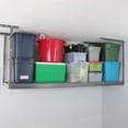 thumbnail image 3 of MonsterRax 2'x8' Overhead Garage Storage Rack Holds 350 Pounds, Hammertone, 3 of 5