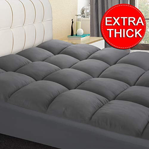 P Mattress Topper Extra Thick, Pillow Top For Queen Size Bed