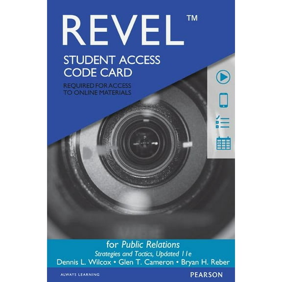Revel Access Code for Public Relations: Strategies and Tactics, Updated Edition, (Audiobook Download)