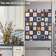 thumbnail image 3 of Yayeee Magnetic Dishwasher Cover for The Front Decoration Home Kitchen Machine Sticker Protector, Blue Circle Mosaic, 3 of 6