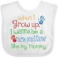 thumbnail image 3 of Inktastic Nurse Practitioner Like Mommy Boys or Girls Baby Bib, 3 of 4