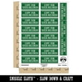thumbnail image 2 of Copy For Your Records Document Sticker Set - Dark Green - Matte Finish - 2.00" Large, 2 of 7
