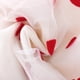 thumbnail image 5 of Odeerbi Niñas Verano Corazón Imprimir Tul Vestido Ruffle Manga Bow Princesa Vestido Sin Mangas, 5 of 8