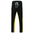 thumbnail image 5 of Mens Sweatpants with Pockets Solid Color Mid Waisted Lightweight Leisure Jogging Fit Foot Mouth Zipper Pants Outdoor Running Athleisure Pants, 5 of 6