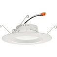 thumbnail image 2 of Juno Lighting RB56 SWW5 CP6 MW M2 Retrobasics 5"/6" Integrated Led Switchable Cct Baffle, 2 of 7