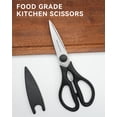 thumbnail image 4 of Heavy Duty Kitchen Scissors, Come-Apart Poultry Shears for Chicken and Meat, Black, 4 of 7