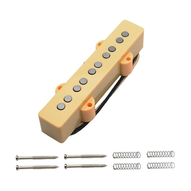 Pastilla de bajo profesional, portátil, resistente y ligera, repuesto para 5 cuerdas. Cuello
