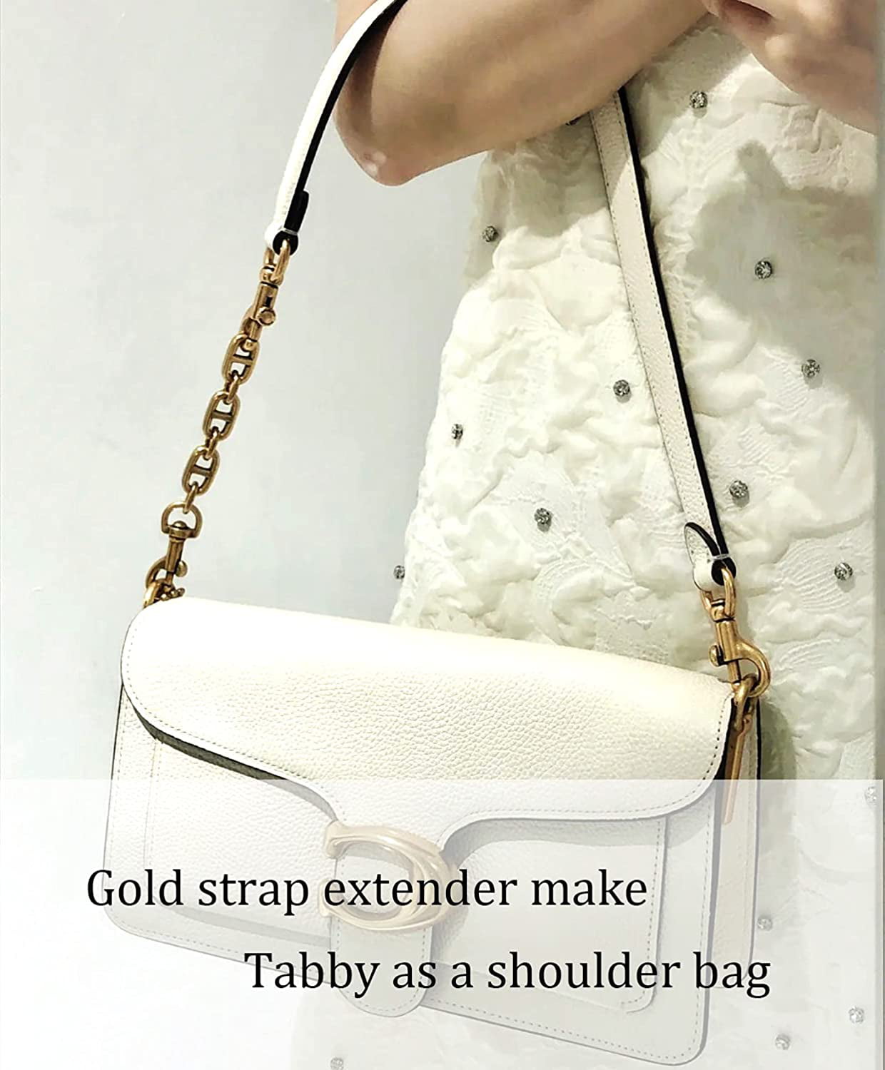 short chain strap extender for lv bag