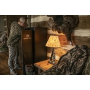 Mossy Oak 18 Gun Security Cabinet, 21-inch x 18-inch x 55 inch, Key Lock, Black