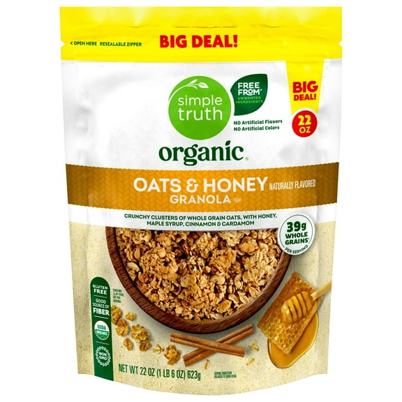 Simple Truth Organic® Oats and Honey Granola BIG DEAL!
