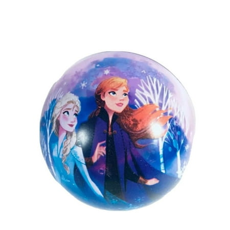 Disney Frozen 2 Mini Light Up Ball Clear Purple