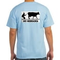 thumbnail image 2 of CafePress - Ski Nebraska Ash Grey T Shirt - Light T-Shirt - CP, 2 of 5