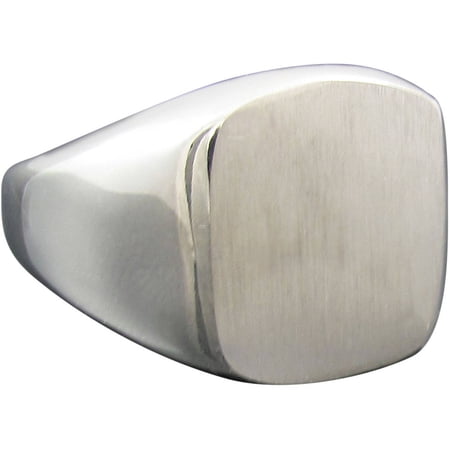 Brushed Stainless Steel ID Ring