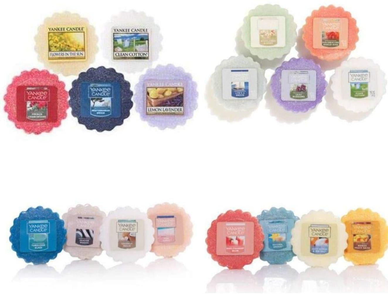 4 Wrapped Yankee Candle Simply Home Wax Tarts for melting Citrus Water 