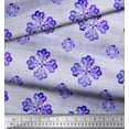 thumbnail image 3 of Soimoi Cotton Voile Fabric Texture & Damask Ethnic Print Fabric by the Yard 56 Inch Wide, 3 of 3