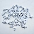 thumbnail image 6 of 64 Piece Plastic Alphabet Cookie Cutters Set Fondant Letter Cutters Kit Mini Plastic Symbol Cut Outs Molds Upper & Lower Case Art Deco Letter Stamps for Biscuit Icing Baking Decorating, 6 of 8
