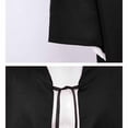 thumbnail image 6 of SAWOBUUN Adult Halloween Hooded Robe Cloak Tunic Long Capes Party Medieval Wizard Vampire, 6 of 6