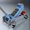3T (5.31"-18.11) Blue, variant on Heavy-Duty 3-Ton Floor Jack with Smooth-Rolling Wheels for Safe and Rapid Vehicle Lifting, Features 460mm Maximum Height and 5.31 to 18.11 Inch Range, Ideal for Multiple Car Models