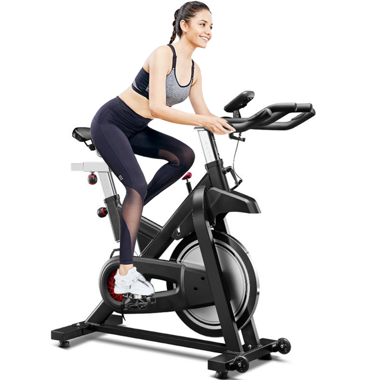 Heavy Duty Exercise Bike Fitness Cardio Workout Machine Home Gym Indoor Training 