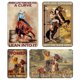 thumbnail image 1 of Kit Pintura Hierro Rectangular Placa Metal Vintage Vaquera Occidental 20x30cm 4 Uds., 1 of 9