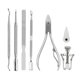 thumbnail image 2 of Ingrown toenail set, high quality stainless steel manicure set for nail problems, thick nails and, 2 of 4