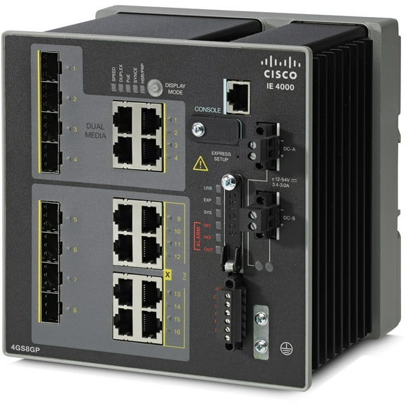 IE-4000-4GS8GP4G-E Layer 3 Switch