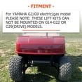 thumbnail image 5 of Kojem 6" A-Arm Lift Kit for 1985-1995 Yamaha Enhanced Golf Cart G2 / G9 Electric/Gas Model Powder Coated, 5 of 10