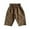 Brown, variant on REDARER Kids' Linen Blend Pants Elastic Ruffle Waist Loose Harem Style Casual Summer Beach Trousers,3-6 Months