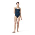 thumbnail image 2 of Speedo Maillot de Bain une Pièce à Imprimé Flyback Endurance Plus pour Femme - Speedo Bleu, Taille : 30, 2 of 4