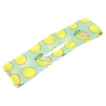 Unique Bargains 1 Pc Cute Lemon Pattern Hair Curler for Girls 11.02"x3.35" Yellow Green