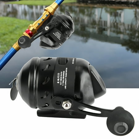 BESTSKY 2026 New Fishing Reel, Black Casting Spinning Reel Inner Line Shooting Fish Wheel Closed Fishing Reel