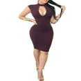 thumbnail image 1 of Robe de Body Bandage Décontractée Sans Manches Club Party pour Femmes, 1 of 4