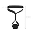 thumbnail image 2 of Amosfun Door Exercise Rope Black Resistance Bands Anchor for Home Gym 1Pcs, 2 of 6