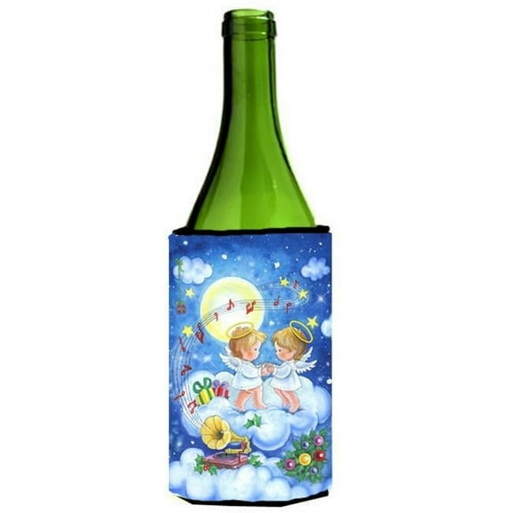 Angels Making Music Together Wine Bottle Can cooler Hugger