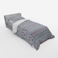 thumbnail image 3 of Ambesonne Ethnic Bedding Set 4 Pcs, Native Traditional Art, Queen, Multicolor, 3 of 3