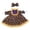 A004, variant on Porch Goose Outfits, Strawberry Crochet Lawn Goose Clothes with Hat, Cute Red Goose Costume for Geese Outdoor Patio Yard Decoration