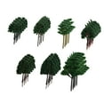thumbnail image 4 of Yinanstore Model Green Trees Sculpture Green Trees Movie Props Sand Table Layout Decoration Scale Railway DIY Scene Decor Building Model 28 pieces, 4 of 8
