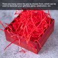 thumbnail image 4 of kurtrusly Crinkle Paper Raffia Shreds Colorful Boxes Filling Material DIY Packaging Confetti Wedding Party Greeting Tissue Accessories Red, 4 of 6