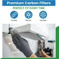 thumbnail image 2 of Replacement Carbon Pre/Post Filters for Holmes Air Purifiers - Compatible with Part AOR31 Filter I- Dims: 4-1/4 x 9-1/2 x 1/4 - (6-Pack), 2 of 6