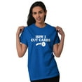 thumbnail image 4 of How Cut Carbs Cutter Foodie Pizza Plus Size Crewneck Graphic Tee Shirt Brisco Brands 5X, 4 of 5
