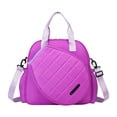 thumbnail image 1 of Bolsa de tenis grande para fitness, con cremallera, multiusos, portátil, para principiantes Púrpura, 1 of 8