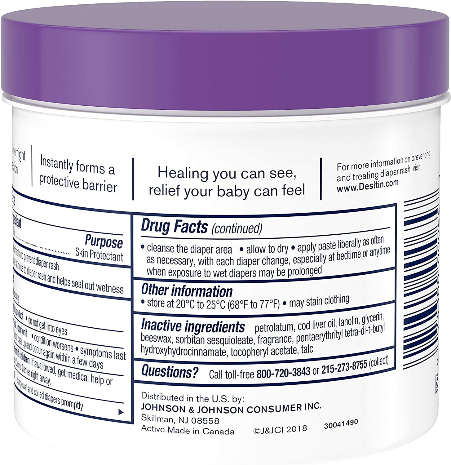 Desitin Maximum Strength Baby Diaper Rash Cream with 40% Zinc Oxide for diaper rash Relief & Prevention, 16 oz