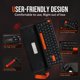 thumbnail image 3 of Teclado EPOMAKER HE68 Hall Effect 8000 Hz Polling Black, 3 of 8