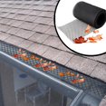thumbnail image 4 of 15cm x 6M Mesh Gutter Guard Leaf Protection Mat Gutter Block Leaves Foam Debris Shield with Fixing Clips, Prevent Drain and Gutter Blockages, Black, 4 of 5