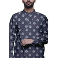 thumbnail image 3 of Atasi Cotton Long Kurta Pajama Set For Men Designer Casual Kurta Pajama Clothing, 3 of 3